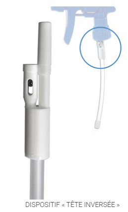 Tête de vaporisateur adaptateur 